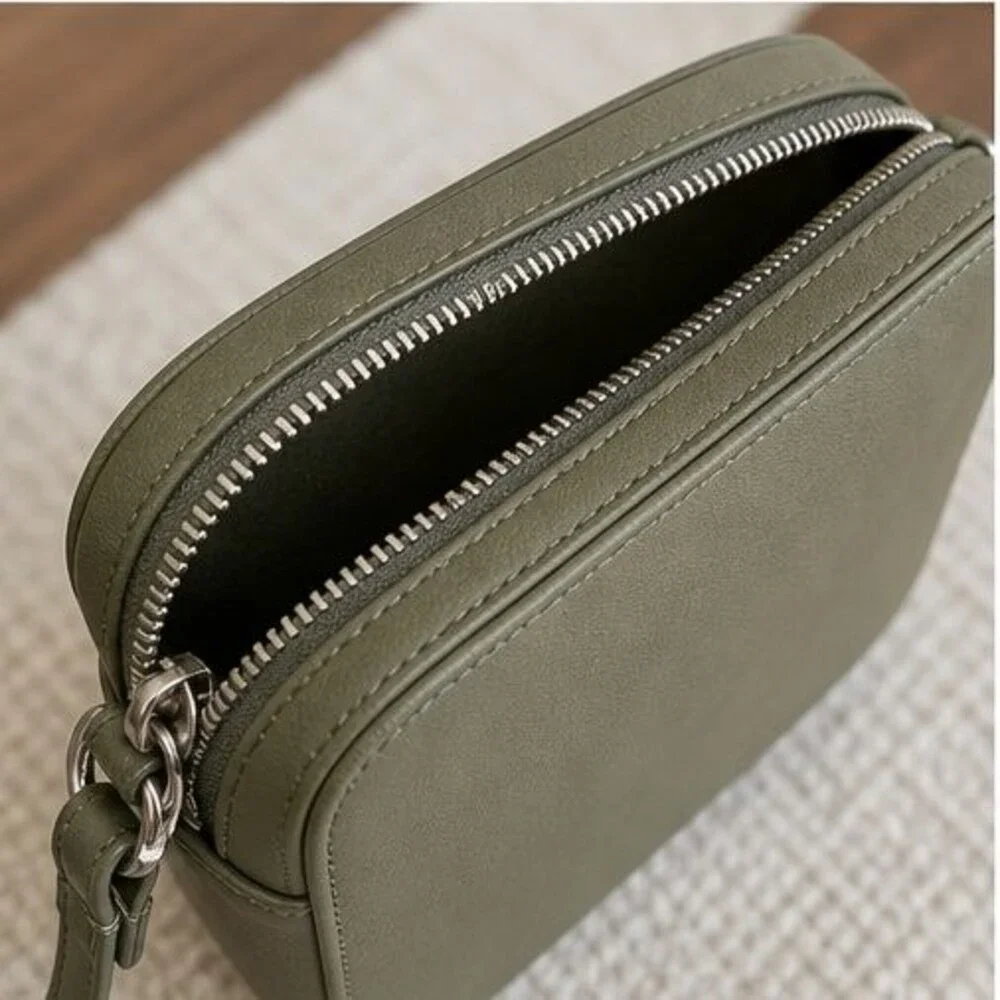 Sage Nylon Crossbody Bag